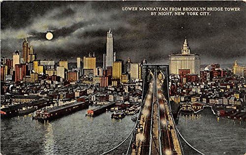 Brooklyn Bridge, New York Razglednica