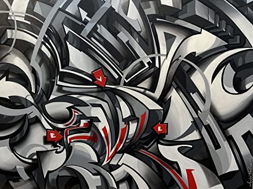 Lekcija divljeg stila 1 grafita i Super Pop umjetnika Ernija Valesa iz Evlworld Limited Edition Museum