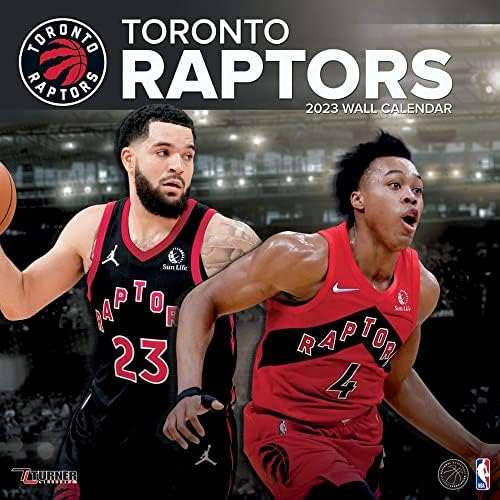 Turner Sports Toronto Raptors 2023 Mini zidni kalendar