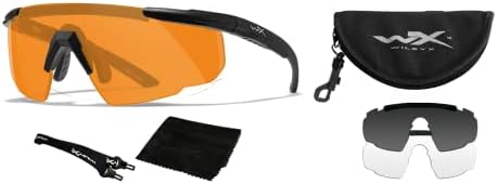 Wiley X Saber napredne naočare za gađanje ANSI Z87.1+ sigurnosne naočare za sunce za muškarce UV i zaštita