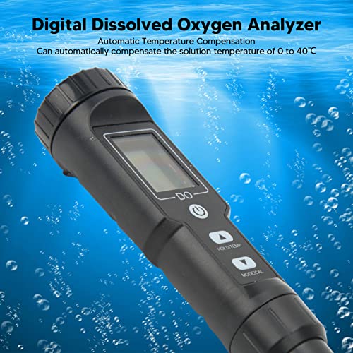 Rastvoreni mjerač kiseonika, širok raspon Brzi odgovor otopljenog oksikolnog analizatora Velika ekrana Visoka