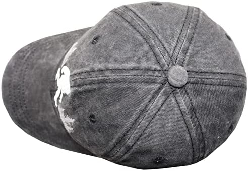 Unisex UFO Bigfoot traper šešir podesive oprane obojene pamučne Tata bejzbol kape