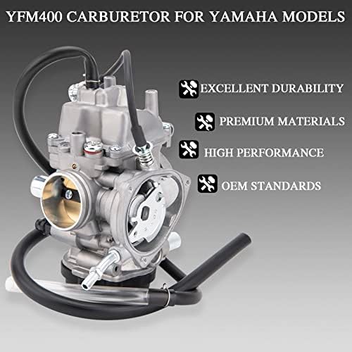 Yfm400 karburator Carb Kit za Yamaha Kodiak Veliki medvjed Grizzly Wolverine,zamijeniti za Yamaha 2000-2006