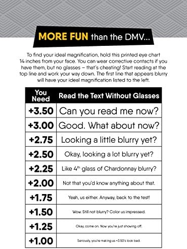 Eyebobs Jim Dandy Unisex Premium za čitanje za muškarce i žene | Okrugle naočale