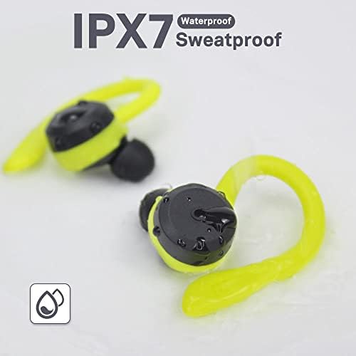 Apekx Bluetooth slušalice Istinske bežične ušice sa šansom IPX7 Vodootporni stereo zvučni slušalice Ugrađeni