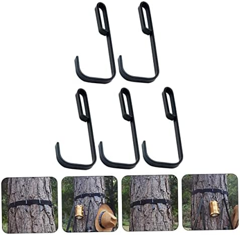 Yardwe 5pcs Hook up metalna vješalica za kapute lagana vješalica metalni nosači stalci za stabla viseće