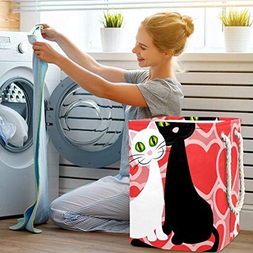 UNITESY CAT Par srčana vodootporna sklopiva kašika za pranje rublja za dječju sobu spavaću sobu Dječji vrtić