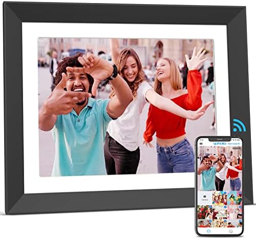 FULLJA 11-inčni WiFi digitalni okvir za fotografije - Smart Digital Picture Frame, 16GB, senzor pokreta,
