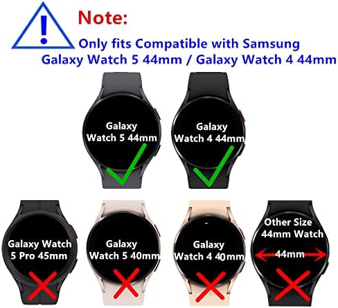 Mihence kompatibilan sa Samsung Galaxy Watctu 5 44mm / Galaxy Watch 4 44mm Zaštitni ekran, 9h zaštitni film
