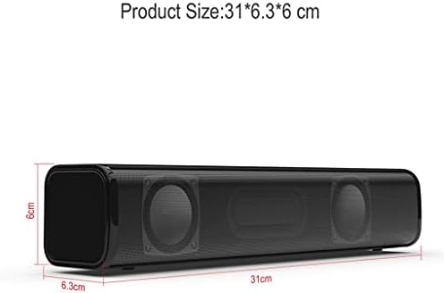 Llamn Mini Desktop Speaker 2 * 3w USB Audio Player sa USB napajanjem 3.5 mm žičani PC zvučnici Subwoofer