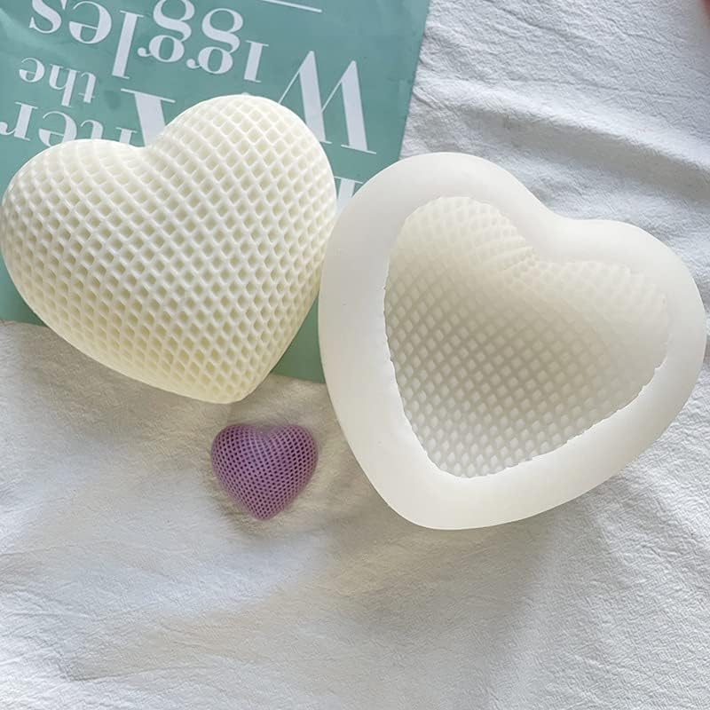 Nova 3D tkana Ljubav silikonski kalup Love Heart Mousse Torta u obliku srca u obliku srčanih kalupa kalupa