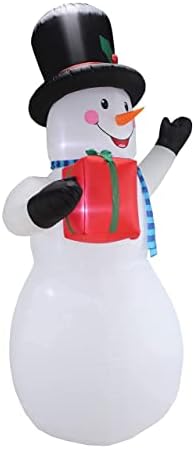 Dvije božićne ukrase partika, uključuje 6 stopa visoki animirani polarni medvjeda i tri pingvini kolačića
