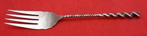 Square Twist 5 by Whiting Sterling Silver Fish Fork 7 1/2 Silverware