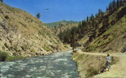 Playette River, Idaho razglednica