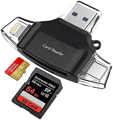 BoxWave Smart Gadget kompatibilan sa Dell Precision 14 - Allreader čitač SD kartica, čitač microSD kartica