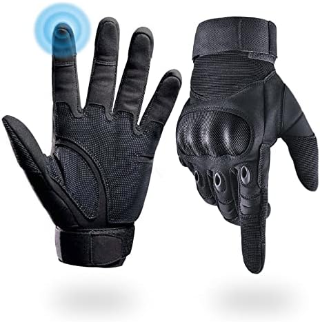Taktičke rukavice za muškarce, glavom pucanje rukavica tvrde školjke Zaštita od kože kože rukavice za motocikle