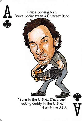 Bruce Springsteen Trgovačka kartica 2019 Hero Decks Tribute za Rock a