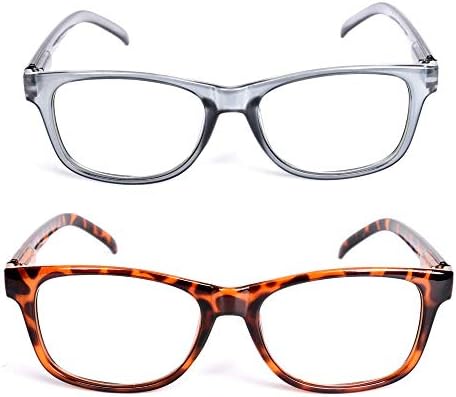 Naočale za čitanje 2 para Plava svjetlost Readers za muškarce Žene Računalne čitač naočale UV zaštita Anti