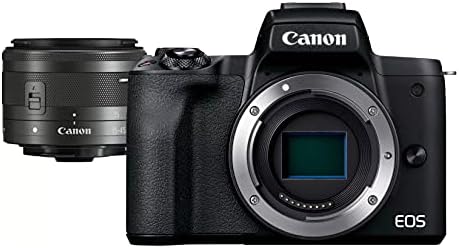 Canon EOS M50 Mark II + EF-M 15 - 45mm je STM komplet Crni