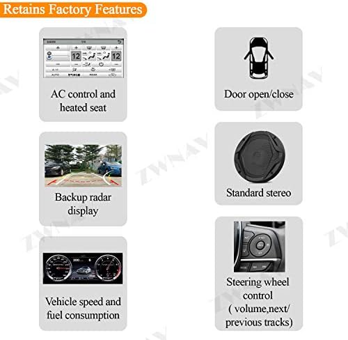 ZWNAV ANDROID 9.0 Tesla Car Stereo za Hyundai Elantra 2014-2017, Car Stereo Android auto, auto GPS navigacijskog