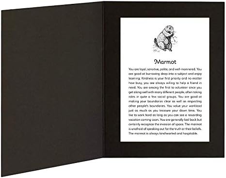 Marmot s napajanjem Poruka u okviru 5x7 Frame slike