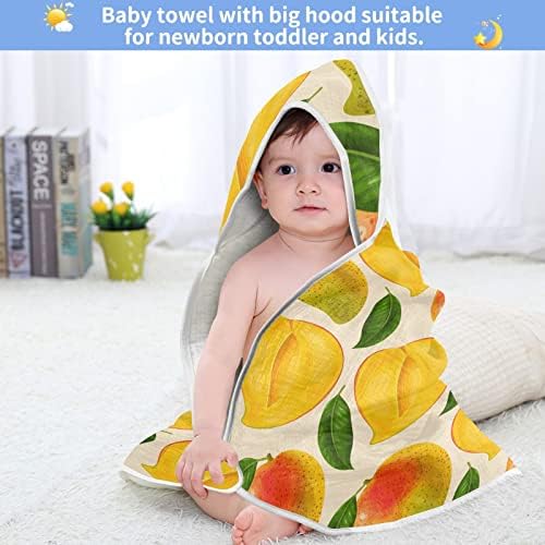 VVFelixl baby kupatilo, mango napušta ručnike s kapuljačom, upijajući ručnike za dijete za dječji ručnik,