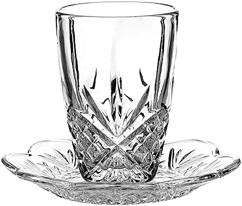 Godinger Kiddush Set čaša i ploča, Kiddush čaša od kristalnog stakla - Dublinska kolekcija