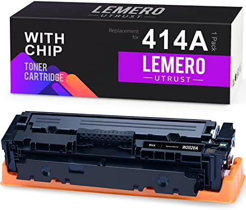 LEMERO UTRUST prerađena zamjena tonera za HP 414a W2020A upotreba sa HP Color Laserjet Pro M454dw M454dn
