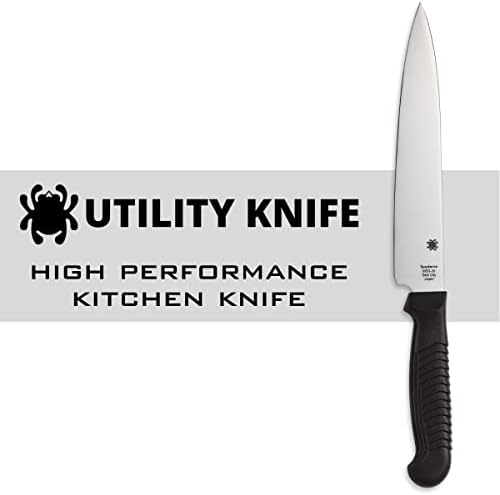 Spyderco lagani Kuhinjski Pomoćni nož sa oštricom od nerđajućeg čelika 6.5 MBS-26 i Crnom polipropilenskom