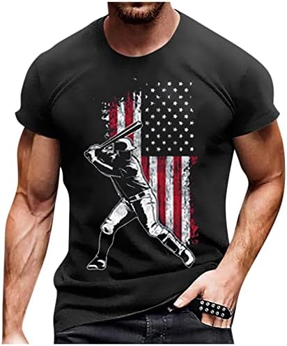 Muška majica Baseball Tata Pismo Ispisana majica Casual Par hip hop kratka rukava majica, plima kratkih