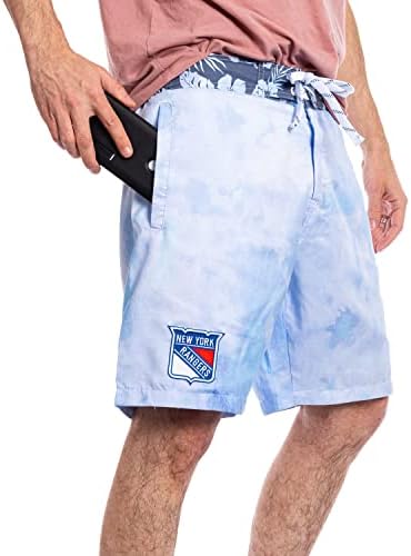Calhoun NHL Mens Mom Logo Vodenokolor PločaShort Pruža prtljažnik