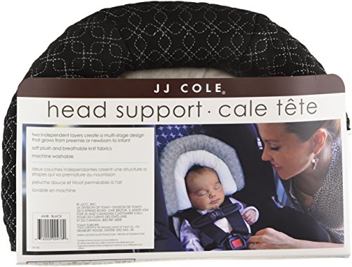 JJ Cole - podrška za glavu, podrška za glavu i vrat za povratak za automobil i kolica, dizajnirana za podešavanje