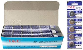 20 paketa CR2025 3V litijumske dugotrajne nepropusne baterije za domaćinstvo