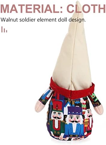 Abaodam Centralni Stol Dekoracije Čarapa Stuffers Holiday Gnome Ručni Rad Švedski Orašar Ornament Vilenjak