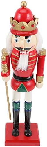 Didiseaon Nutcracker figure Božić Orašar figurice tradicionalni drveni Orašar vojnik Božić vojnik lutka